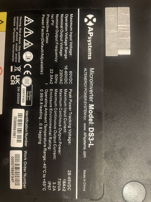 Invertor microinvertor 230 volti ongrid