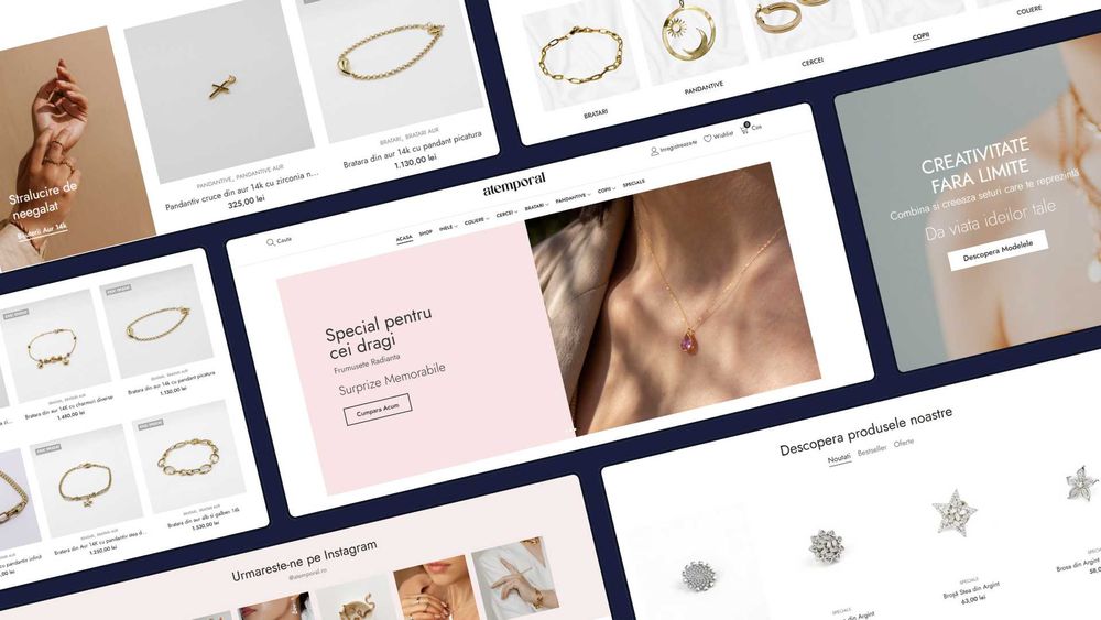 Site Prezentare / Magazin Online - Wordpress