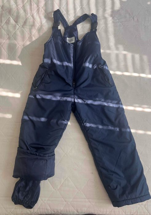 Зимен гащеризон- размер 122, тъмносин