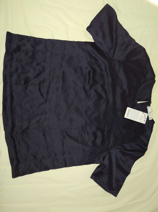 Дамска сатенена блуза Mango