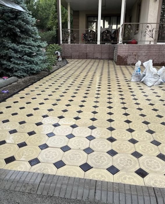 Брусчатка Асфальт