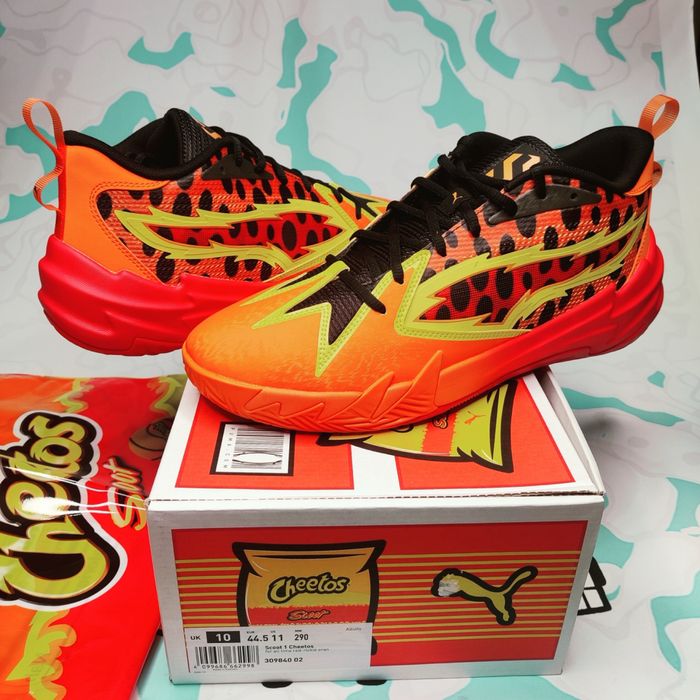 кроссовки баскетбол оригинал Puma Scoot Zero 'Cheetos'