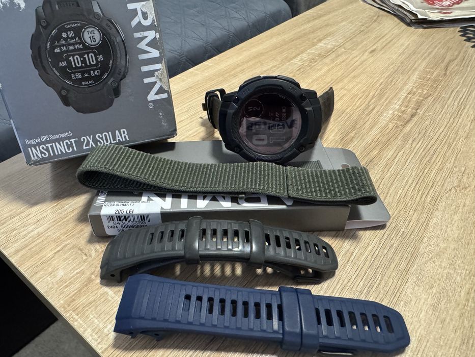 Garmin Instinct 2X Solar Graphite - sch Fenix 7 Pro/Fenix 8