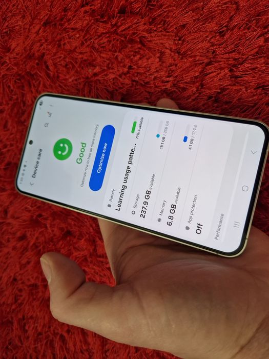 -Samsung S24Plus, Silver, 256Gb, 12Ram, ireprosabil, stare perfecta, d