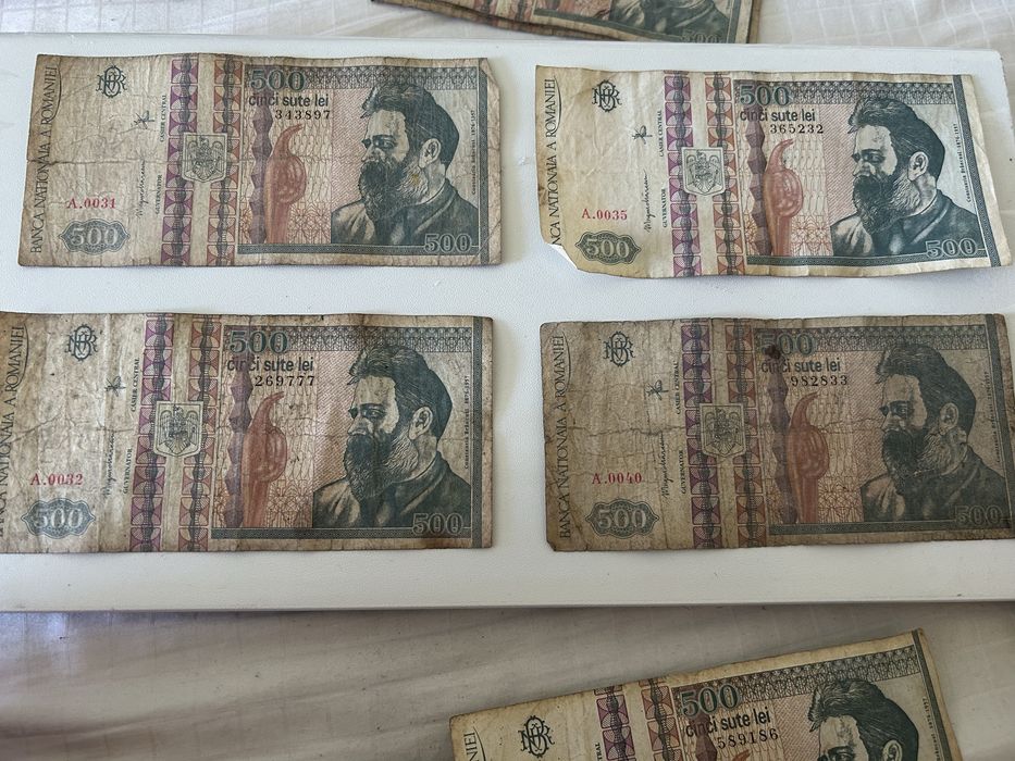 Bancnote de 500 de lei seria A