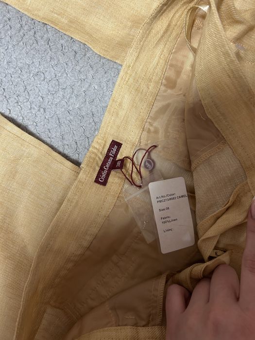 брюки клеш 100% лен