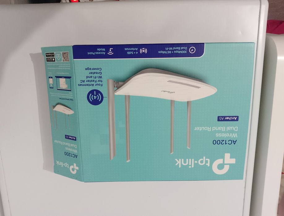 Router tp- link, AC1200, archer A5.