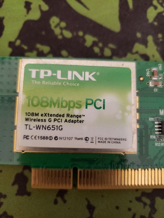 Wifi карта TP-link 108Mps PCI