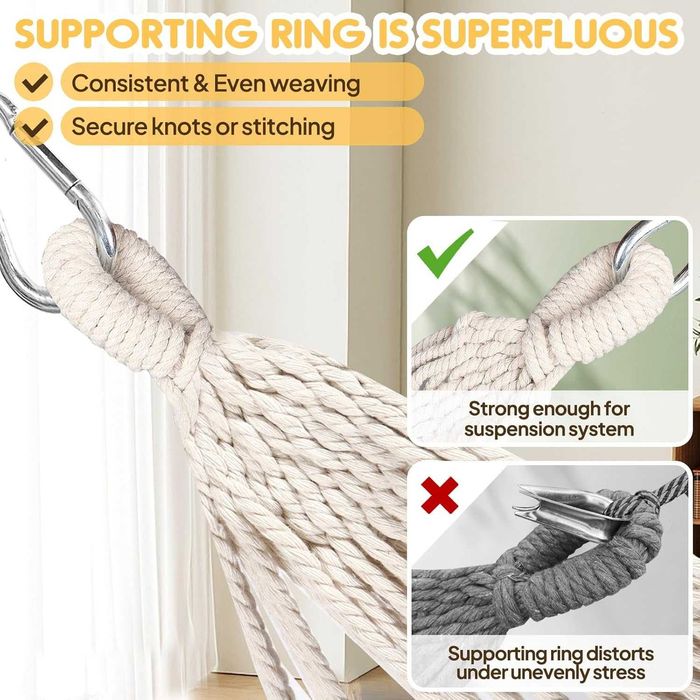 Hamac portabil ANYOO din pânză