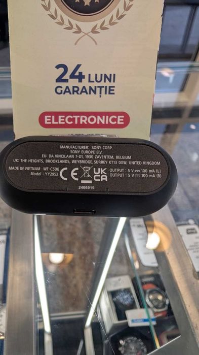 Casti Sony WF-C500 [Iulius Mall] [B-372] Garantie 2 ani!