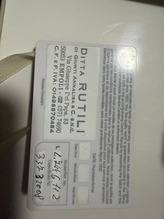 Longines La Grande Classique Automatic – aur – acte – stare excelentă