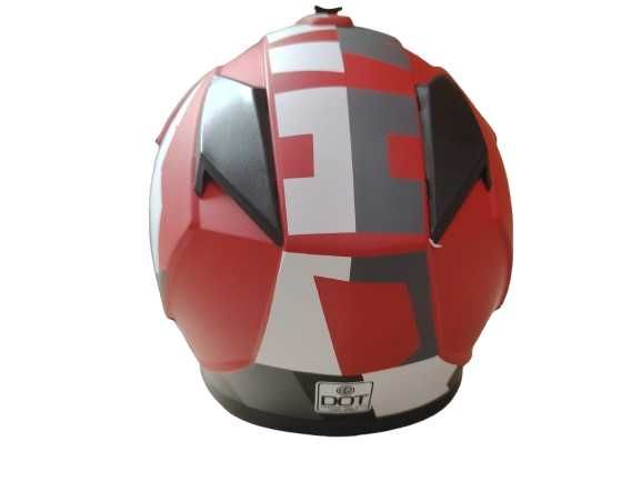 Каска Крос Мотор/Скутер/Бъги/Вело/АТВ-3939