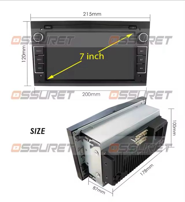 Мултимедия за opel Android 11.0 astra antera corsa vectra zafira