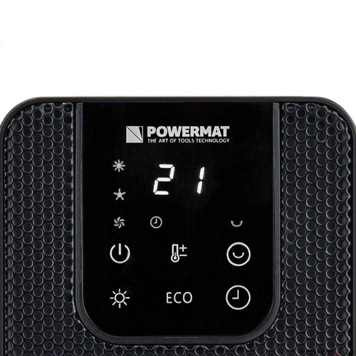 Incalzitor cu termostat, radiator tip turn, ventilator, 2000 W,