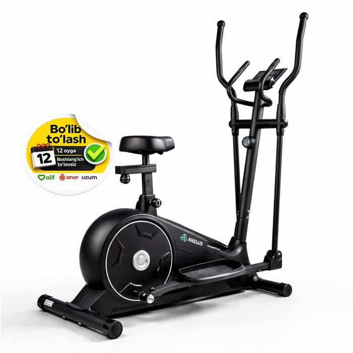 Эллиптический тренажёр Axelus Ax0032 для дома до 140 кг

• Бренд Axelu