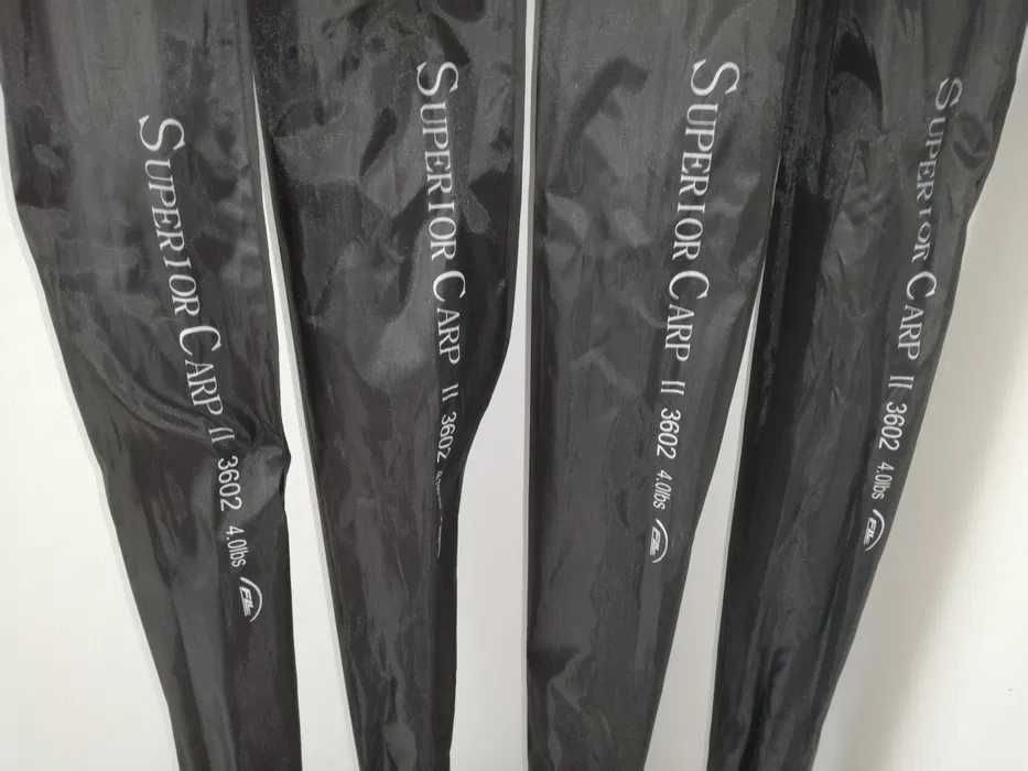 SET 4 Lansete FL Superior Carp 2 3.60m 4lbs 2 seg