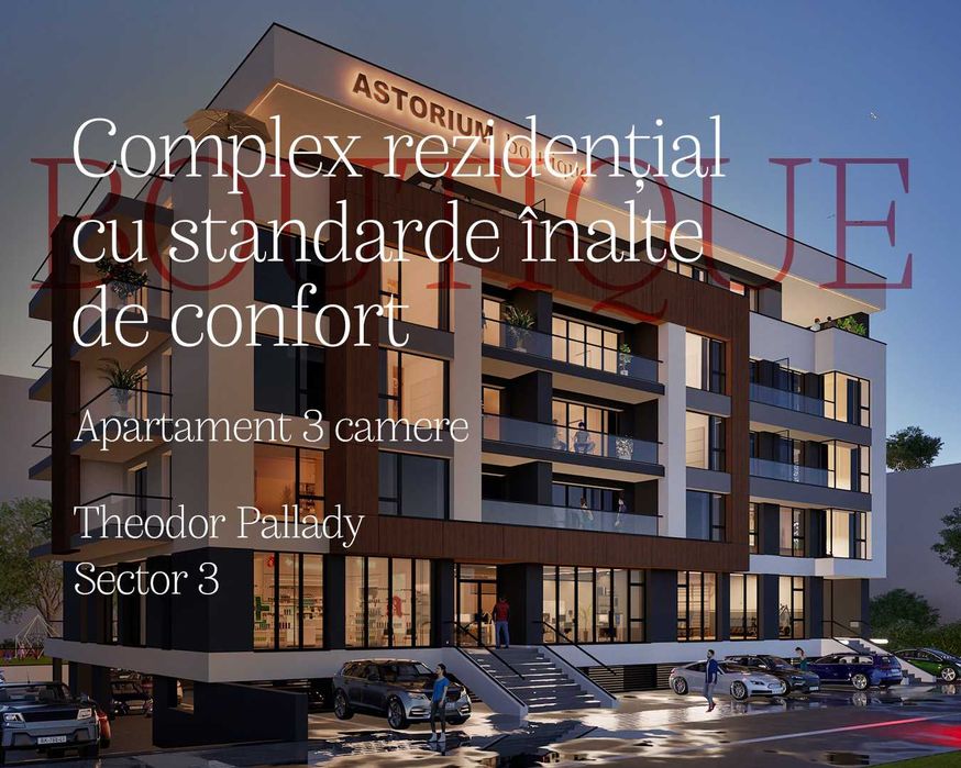 Apartament 3 Camere Elegant cu Compartimentare Practică Comision 0%