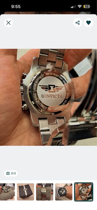 Мъжки часовник invicta chronograph