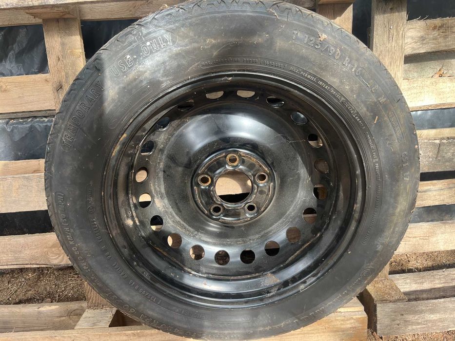 Резервна Гума За Мерцедес W204 C-class Оригинална Патерица Continental