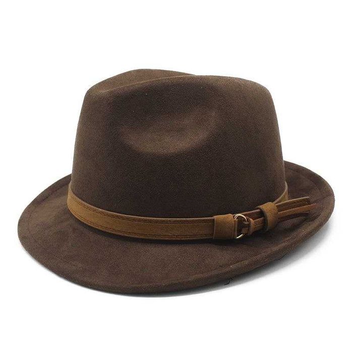 Шляпа мужская Замшевая