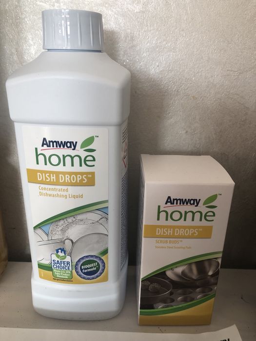 Set Amway Dish Drops detergent +bureti spalat vase