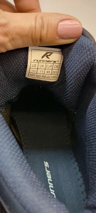 Мъжки зимни боти Runners. Чисто нови в оригинална кутия. 45 номер