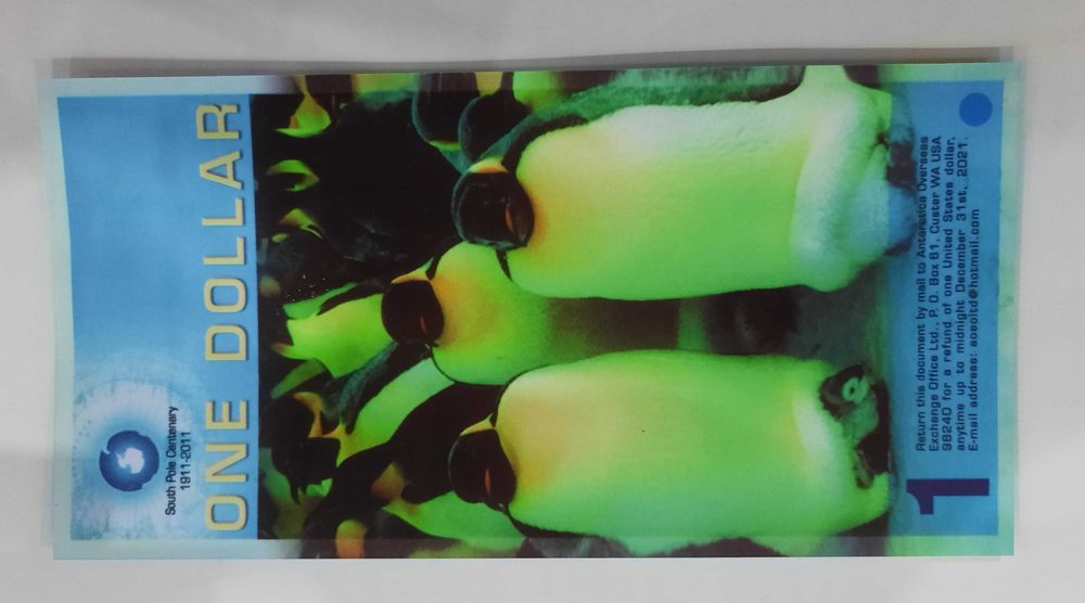 ЛОТ UNC Банкноти - Антарктида