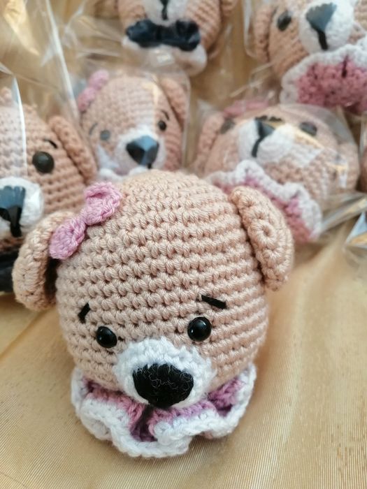 Emoticoane, jucării croșetate,