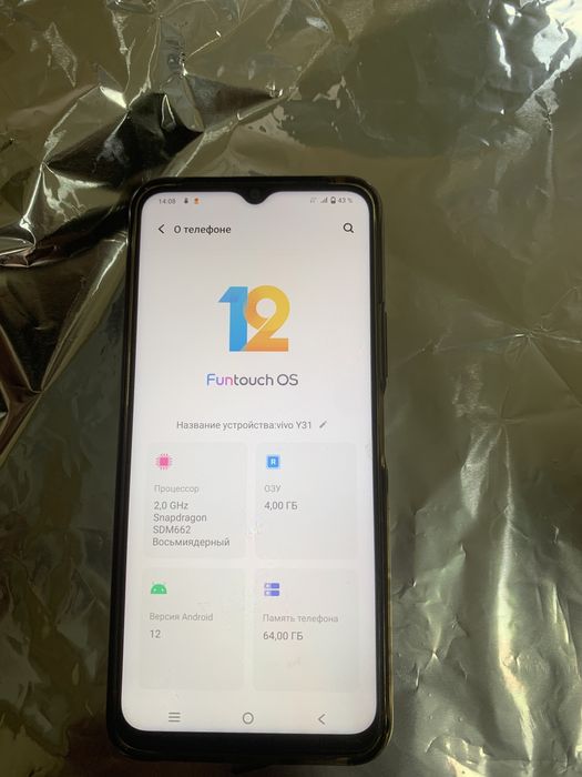 Vivo Y31 srochna sotiladi holati alo