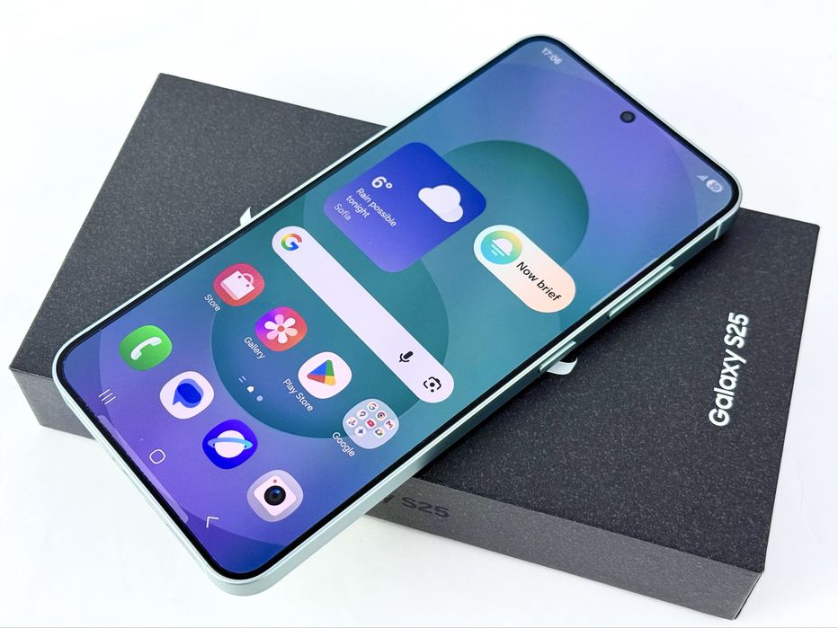 НОВ! Samsung Galaxy S25 5G 128GB 12RAM Mint Гаранция!