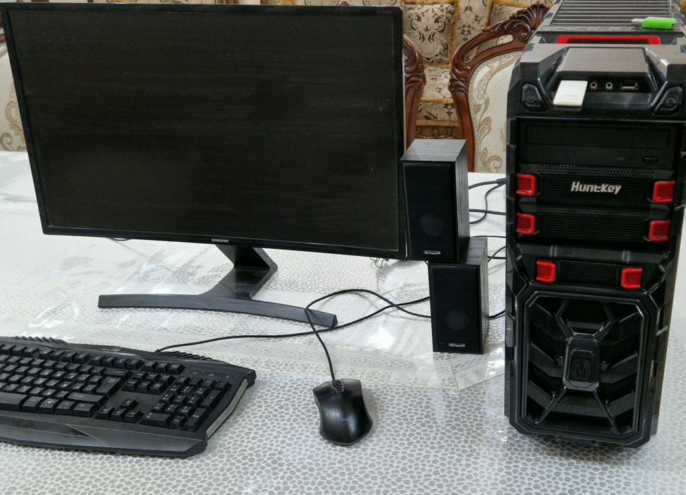 Кампютер с манитор 27 дюм игравой