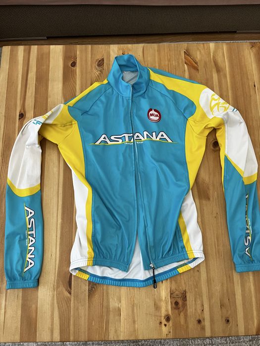 Джерси велоспорт Astana track team осень-весна