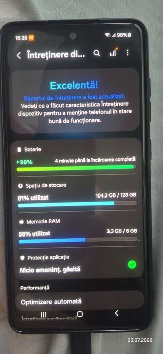 Vând Samsung Galaxy A52s 5 G