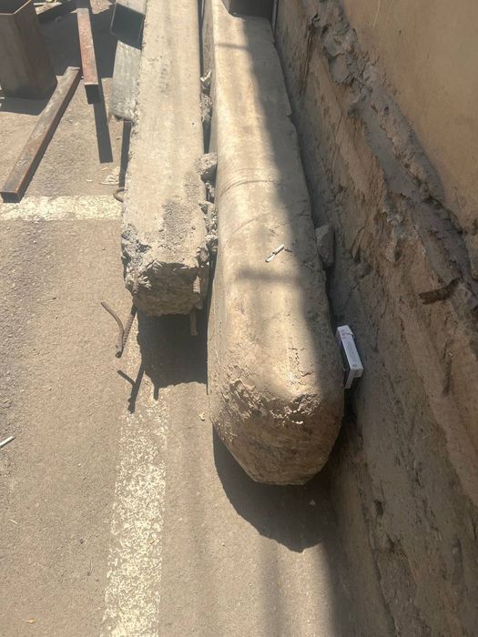 Beton stolbalar yaxshi holatda baquvvat