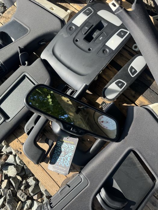 Черни сенници с дръжки таван за Ауди а6 С7