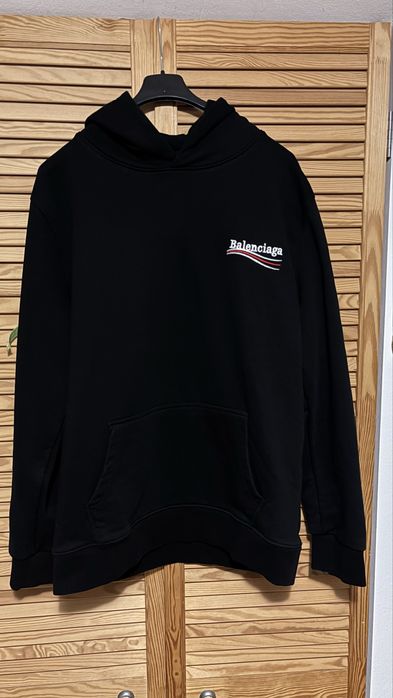 Hoodie balenciaga wave negru