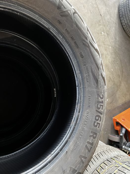 4 buc Continental Eco Contact 6 215/65/R17 99V DOT 1523