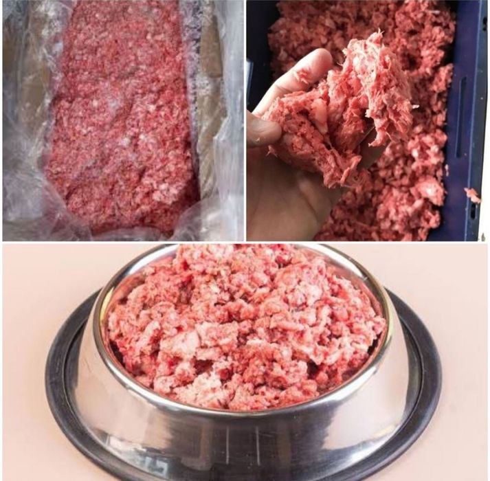 Куриный фарш для животных.