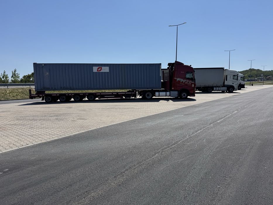 Vand trailer meusburger 4axe