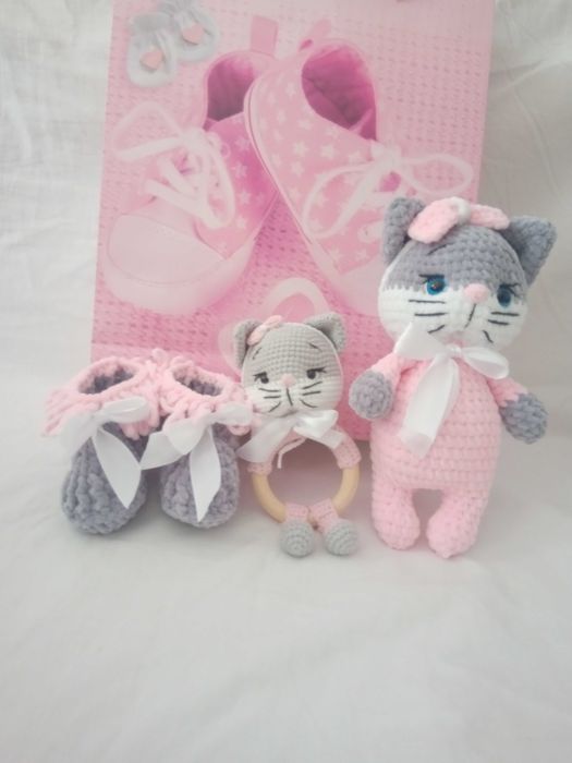 Комплект плетени играчки