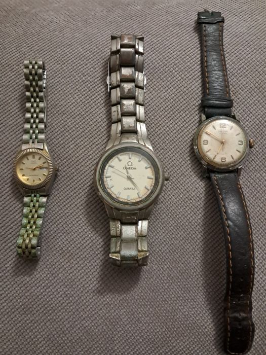 3 броя стари ръчни часовници