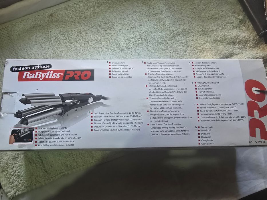 Профессиональные  электро плойки для  волос , фирма Бэбилис  , Оригина