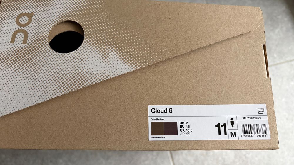 Мъжки спортни обувки On Cloud 6 EU45
