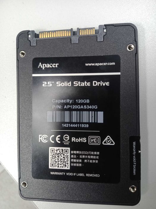 Продам ssd 2.5 120gb