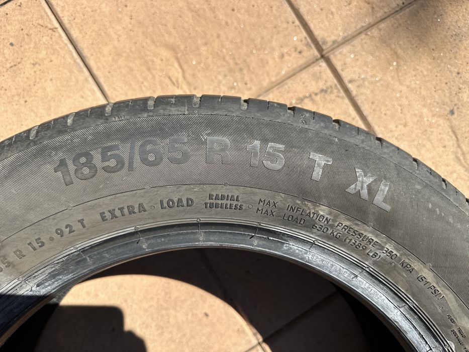 185/65/15 Continental vara dot 2020