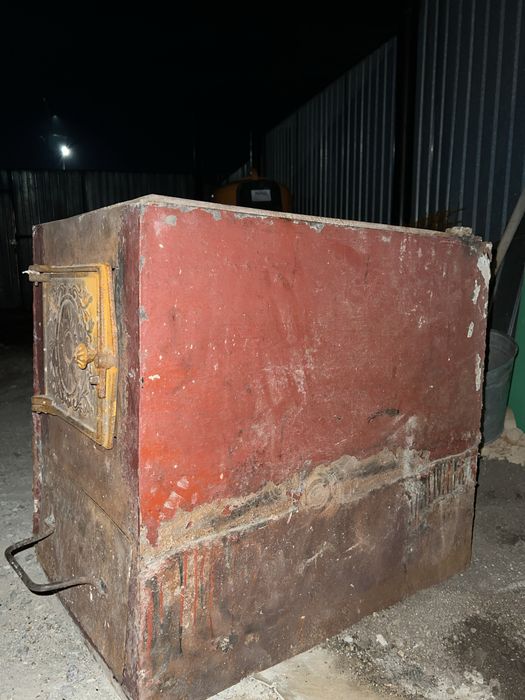 Печка металлическая котёл