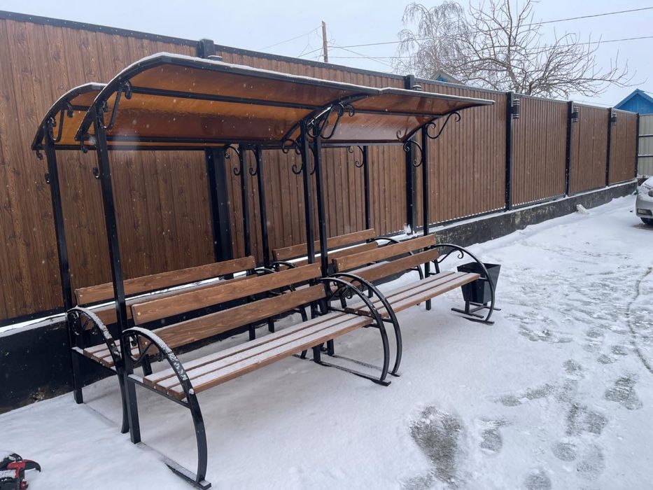 Лавочка урна.