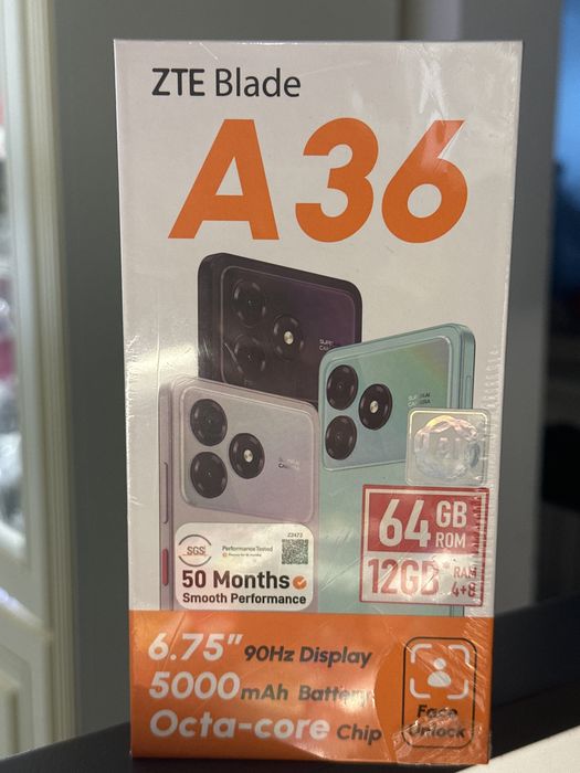Новый ZTE A36 Blade