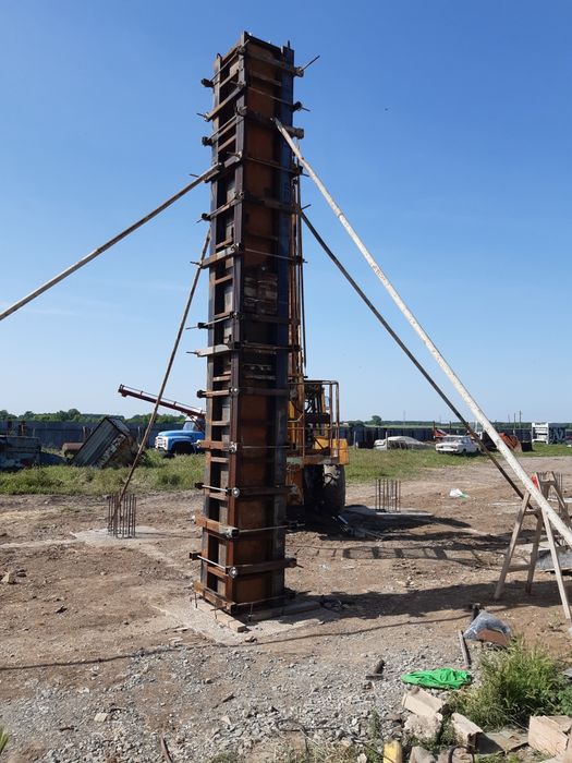 Метален кофраж за бетонни колони