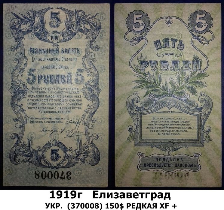 Бумажные Россия и РСФСР.